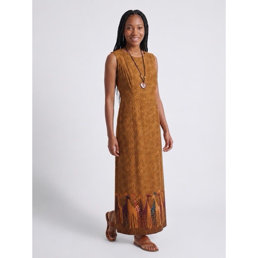 Scarlett Women’s Long Giraffe Dress Size 7/8